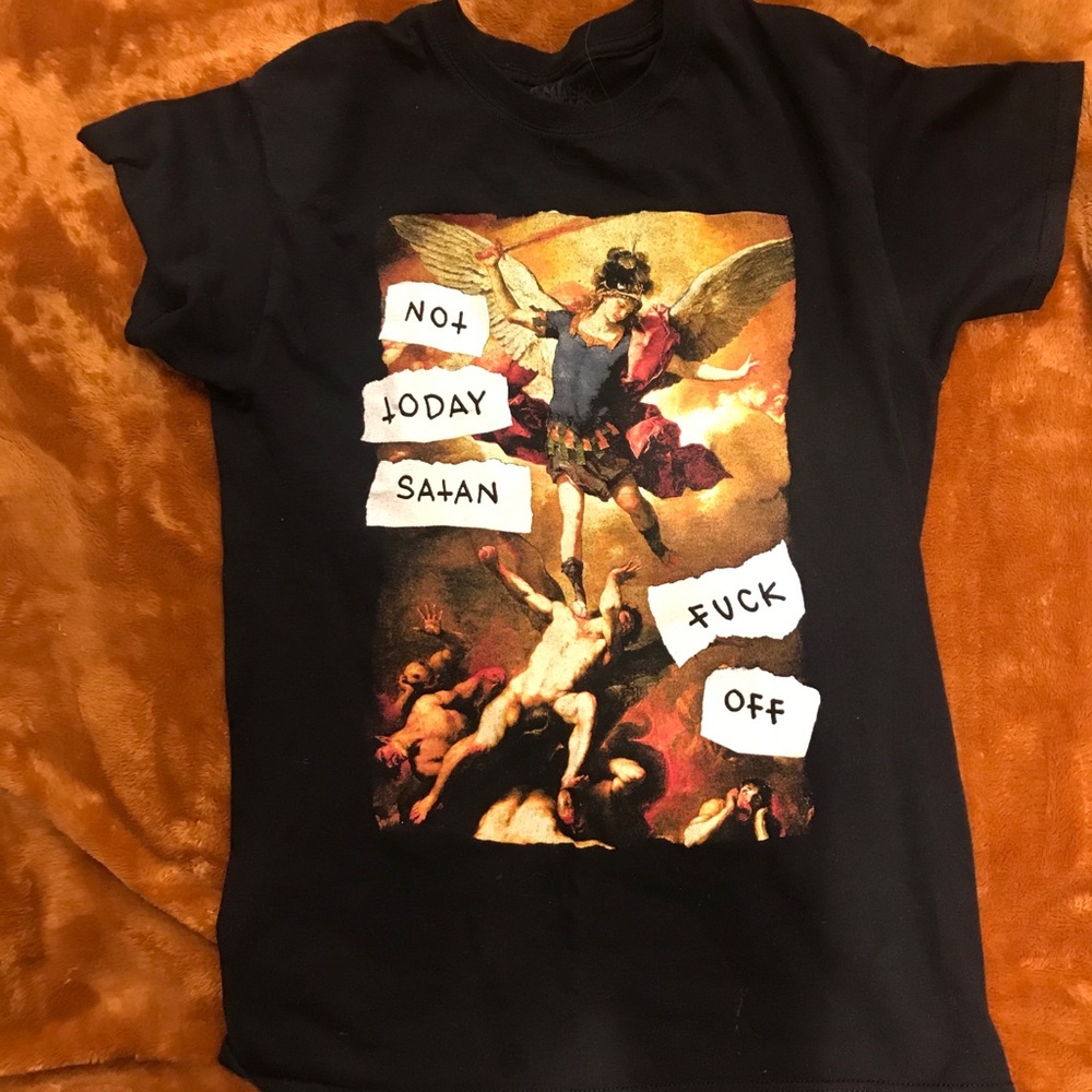 Black Graphic Tshirt
